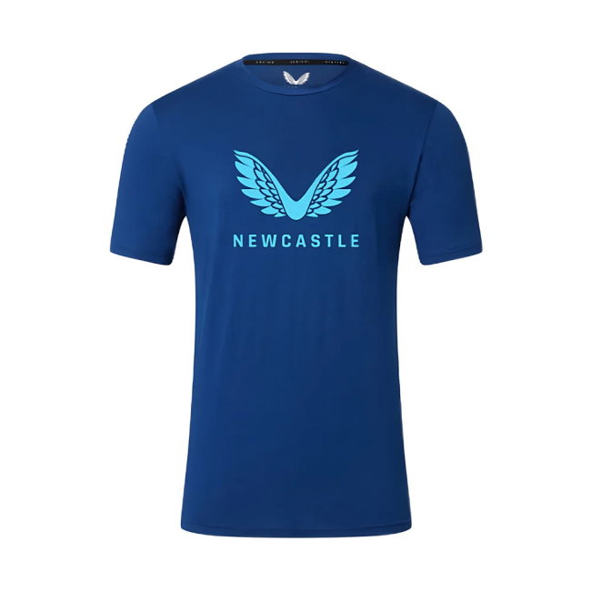 2022-2023 Newcastle Players Travel Tee (Ink Blue) (ALMIRON 24)-SoccerKits Hub | Buy Soccer Jerseys Online